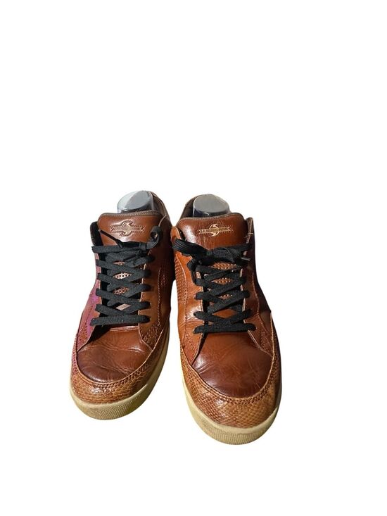 Vintage 2005 Hurricane 310 Motoring Shoes Size 13 Snake Pattern Tan \